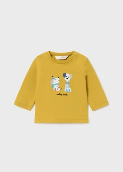 BOY Mayoral Newborn Set of 2 Print T-Shirts