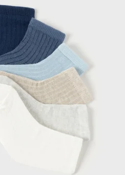 BOY Mayoral Newborn Set of 6 Socks