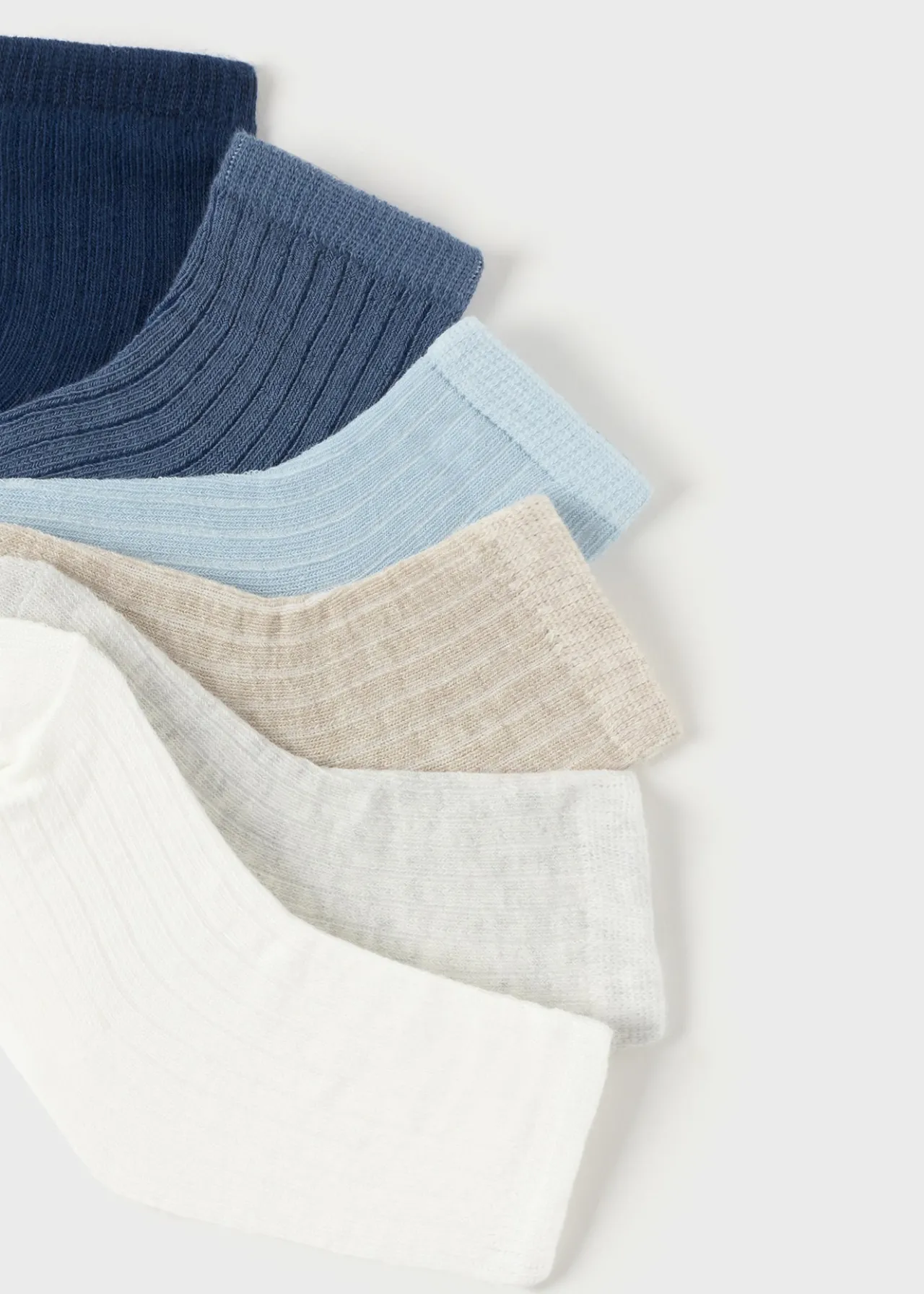 BOY Mayoral Newborn Set of 6 Socks