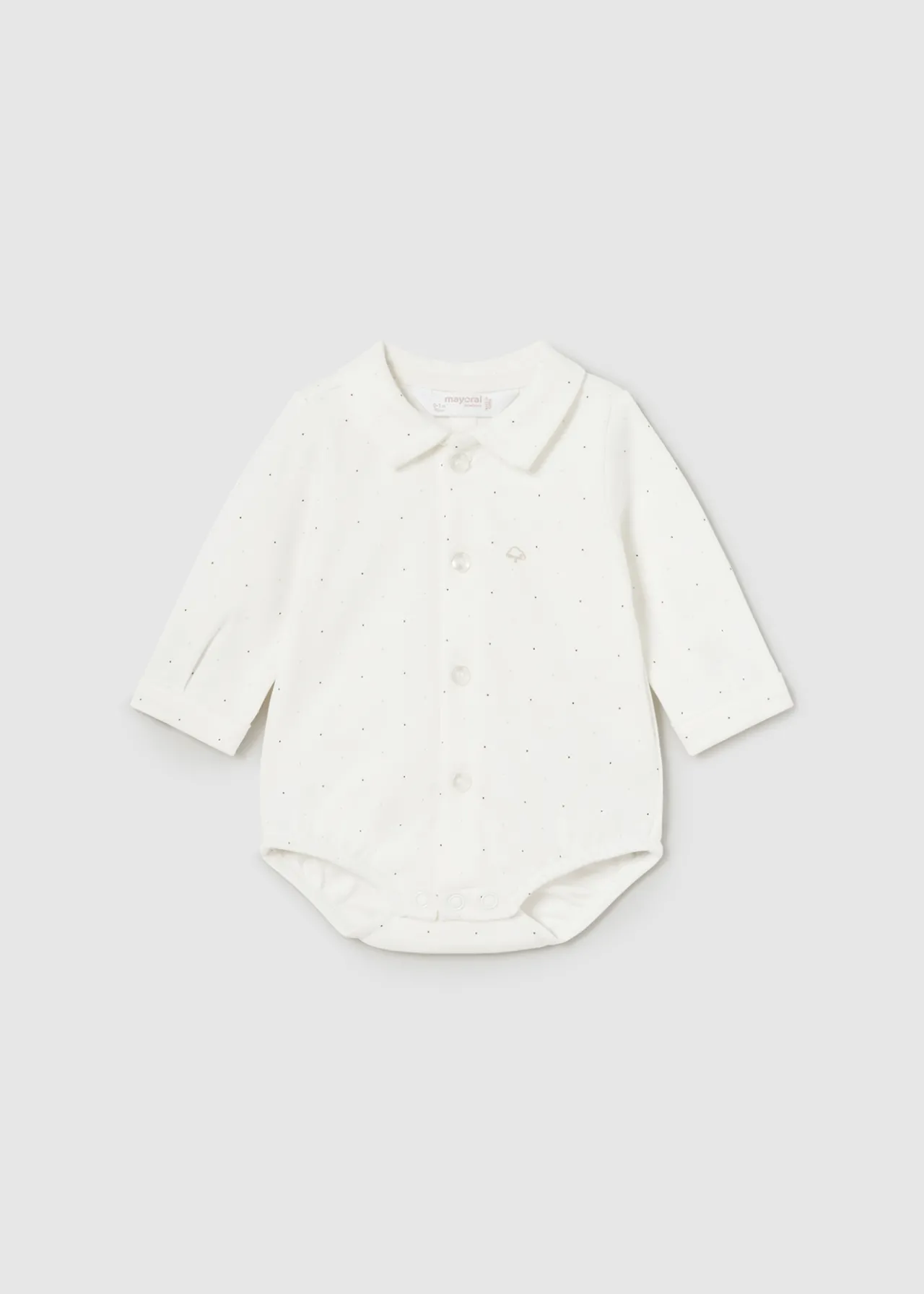BOY Mayoral Newborn Shirt Bodysuit