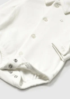 BOY Mayoral Newborn Shirt Bodysuit