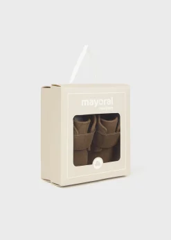 Mayoral Newborn Suede Boots