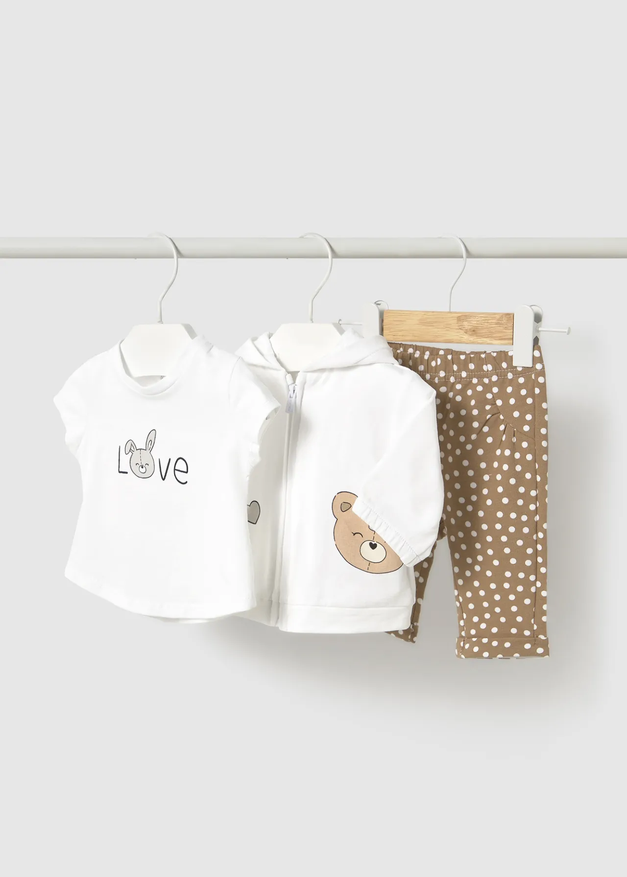 Mayoral Newborn Tracksuit with T-Shirt