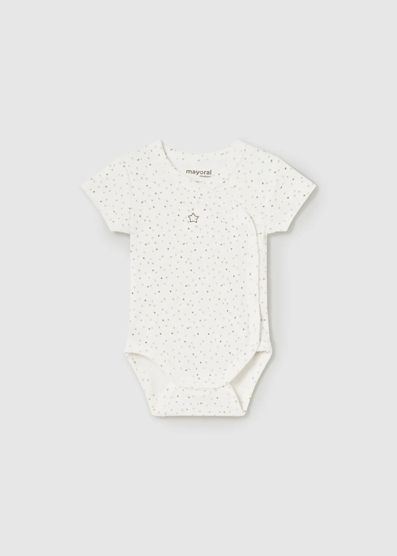 BOY Mayoral Newborn Unisex Short Sleeved Bodysuit