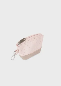 Mayoral Polka Dot Diaper Bag with Matching Pacifier Case