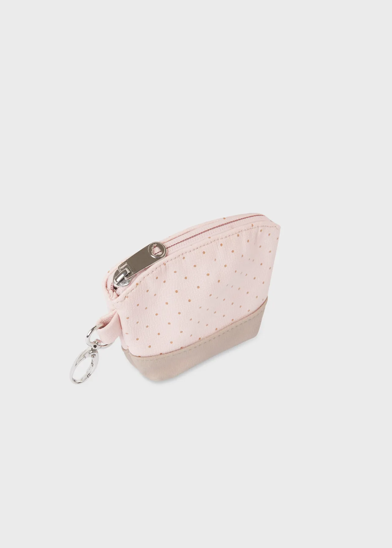 Mayoral Polka Dot Diaper Bag with Matching Pacifier Case