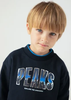 BOY Mayoral Sweatshirt mountain letters boys