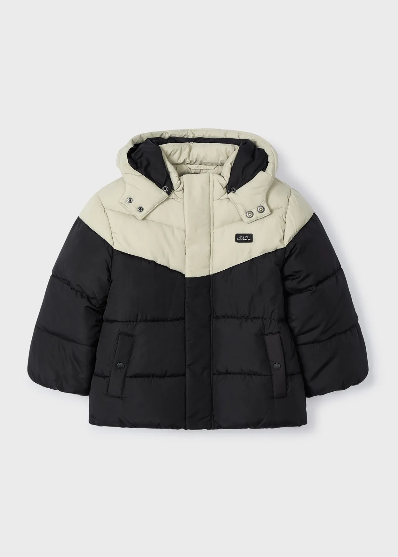 BOY Mayoral Two-colored puffer jacket boys