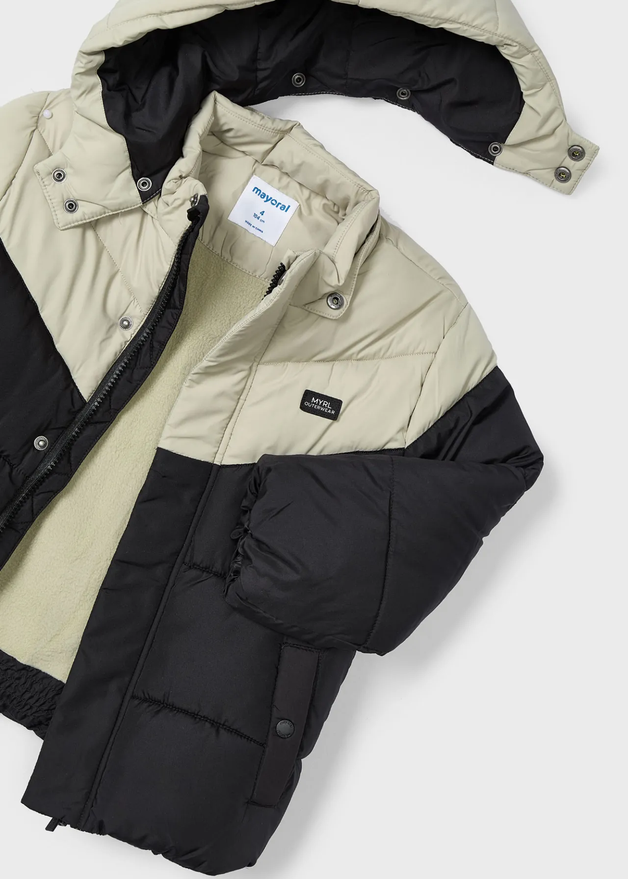 BOY Mayoral Two-colored puffer jacket boys