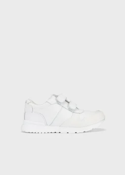 BOY Mayoral Velcro straps leather sneakers
